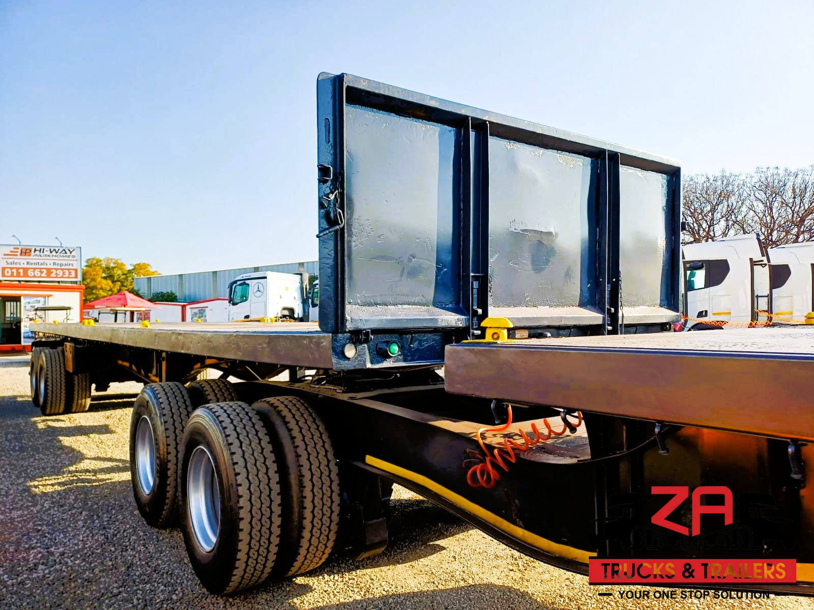 2013 SA TRUCK BODIES SUPERLINK FLAT DECK TRAILER #53077